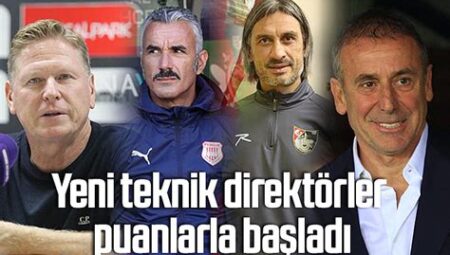 Süper Lig'de Yeni Nesil Teknik Direktörler